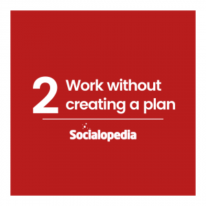 Social media brand problem 2 - not creating a business plan