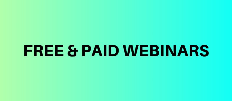 Socialopedias free and paid webinars